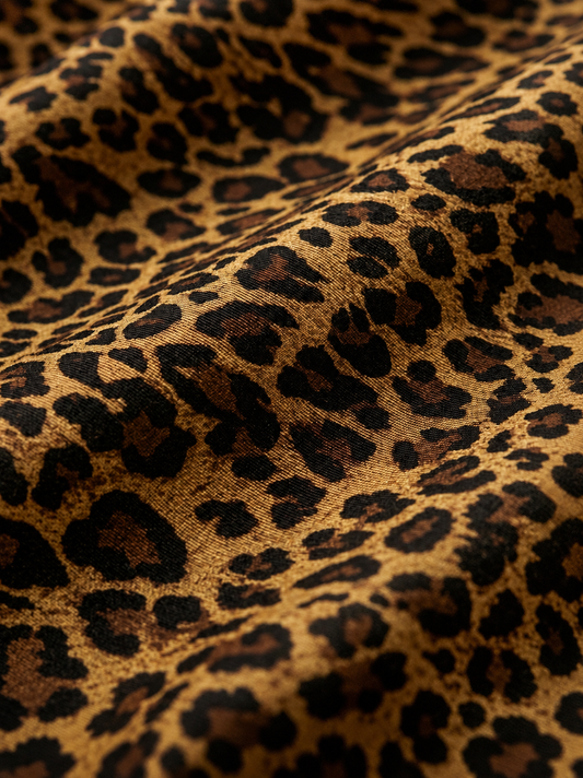 Uturunco Leopard Bedding Set - Duvet Cover + Fitted Sheet + 2 Pillowcases